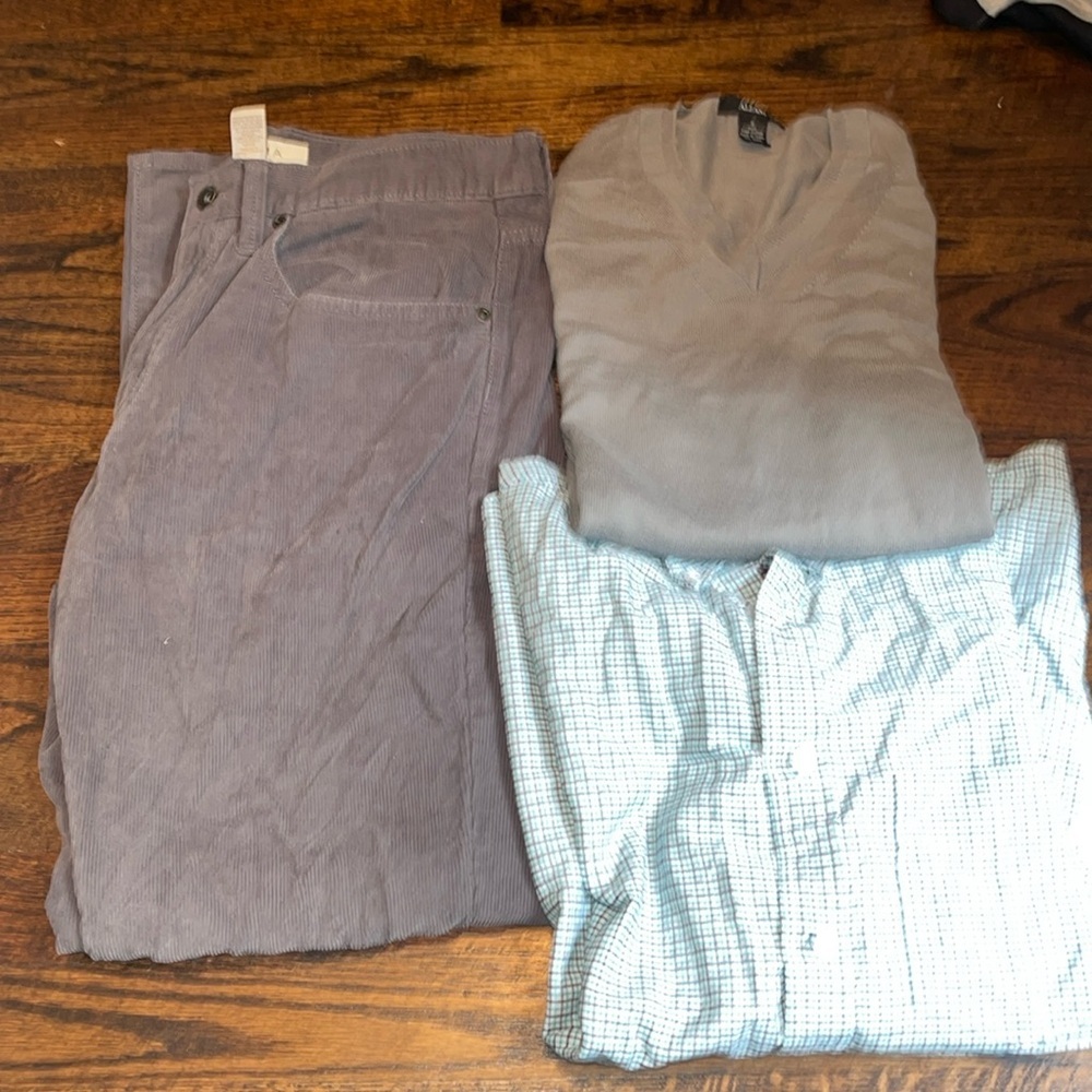 Bundle of men’s clothes- please read description